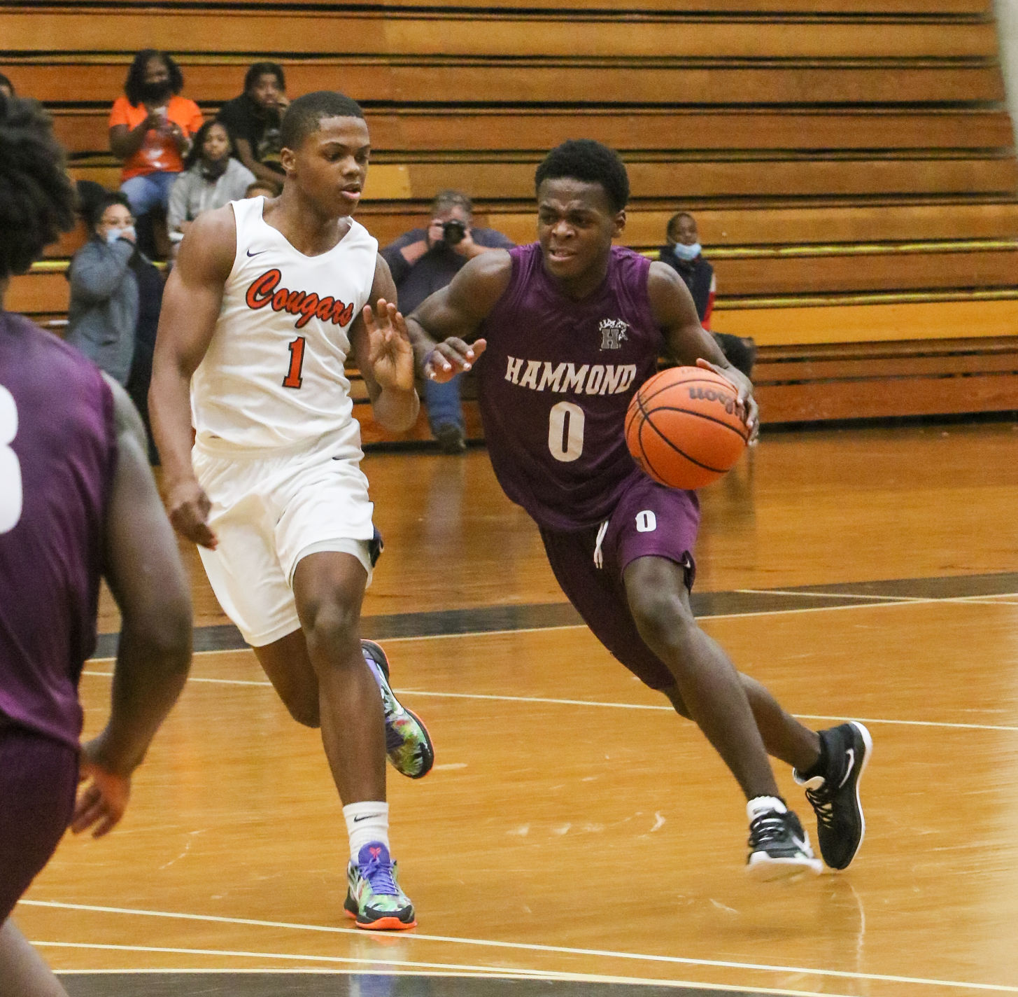 Hammond visits West Side boys basketball